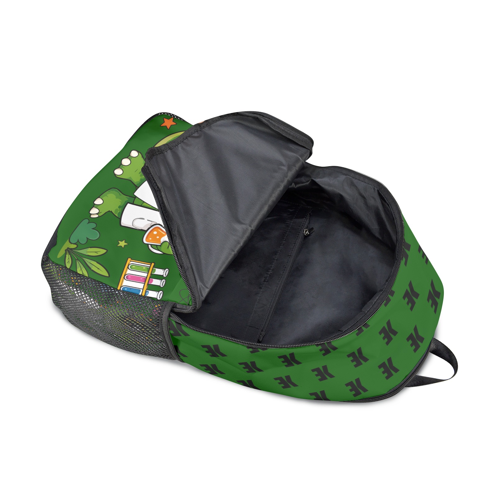 Signature Backpack, Dinosaur STEM, green