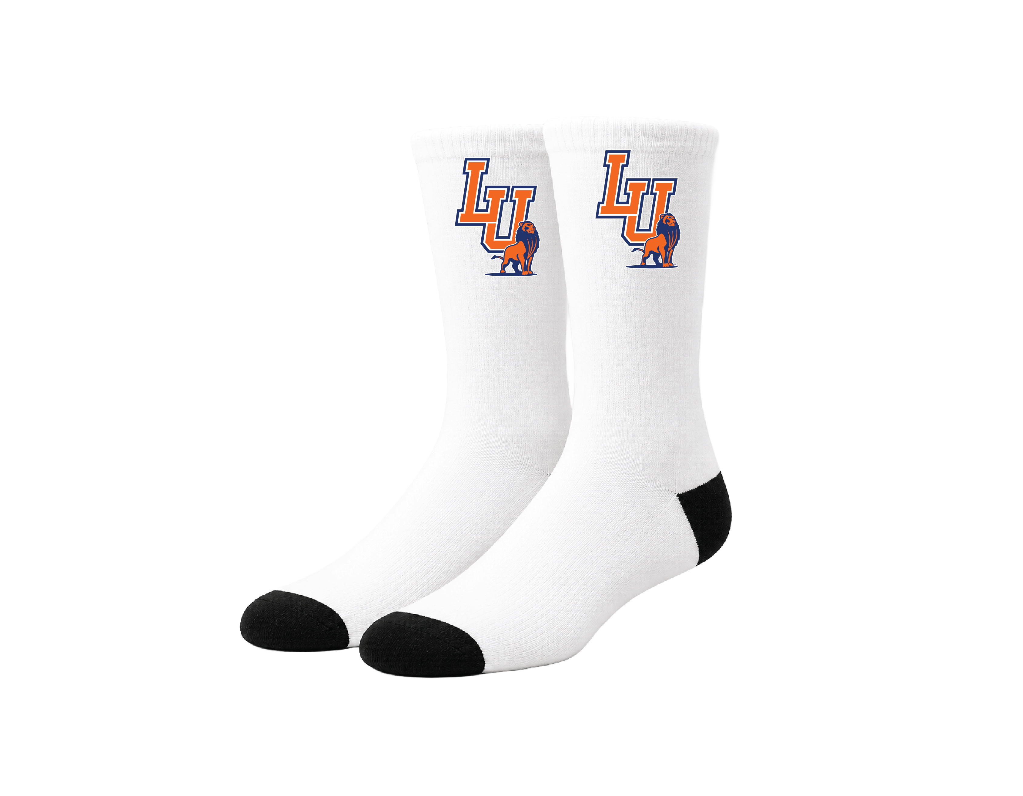 Langston University Crew Socks alternate
