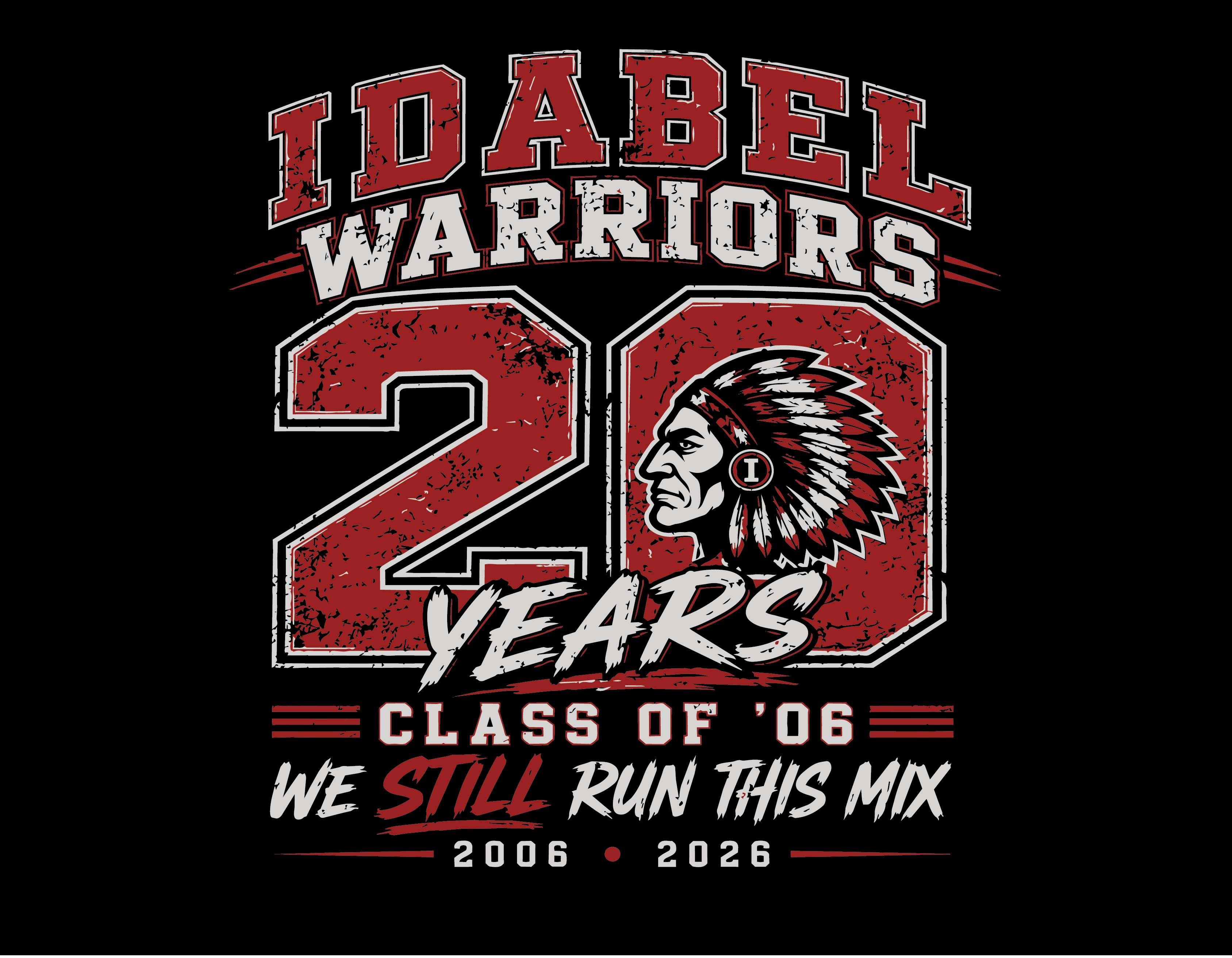 Class of ’06: We Still Run This Mix | 20 Year Reunion Tee alternate