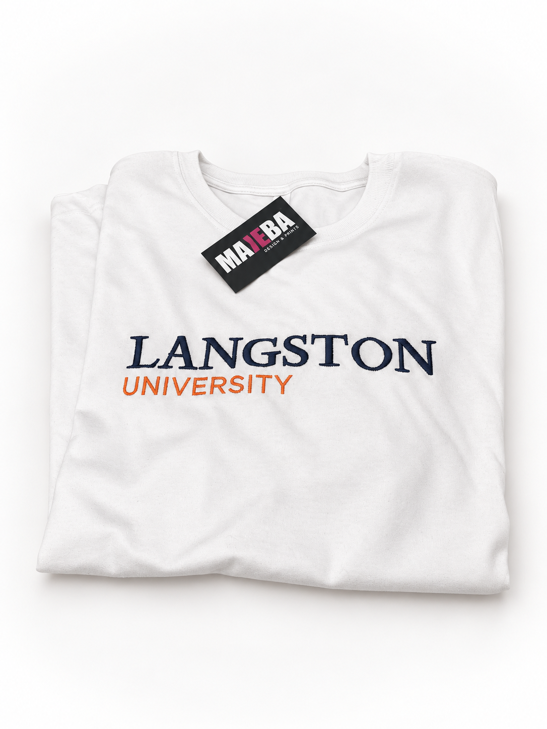 Langston University Classic Embroidered Tee alternate