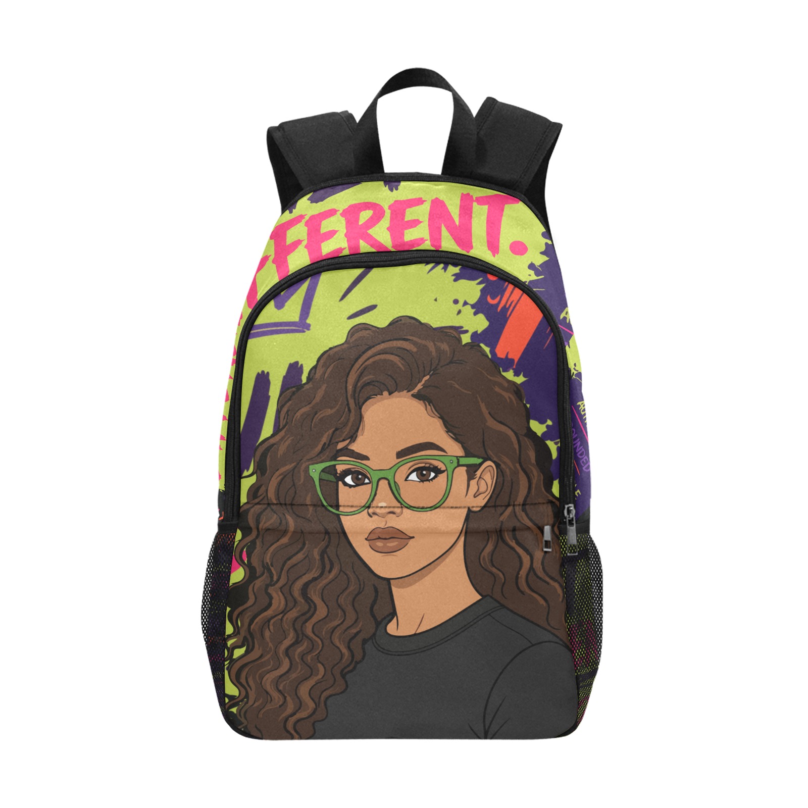 Signature Backpack, Chelini, multi-graffiti