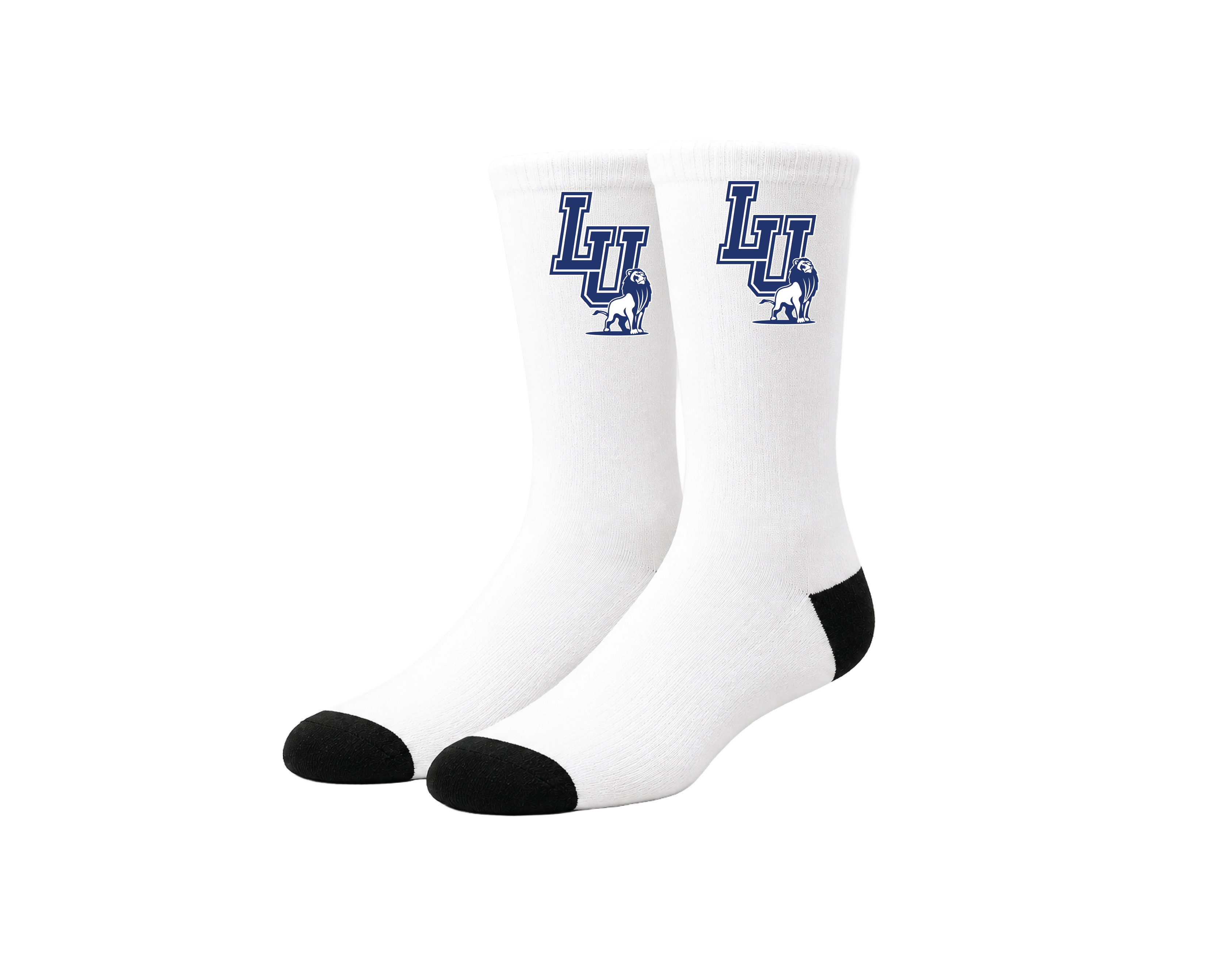 Langston University Crew Socks