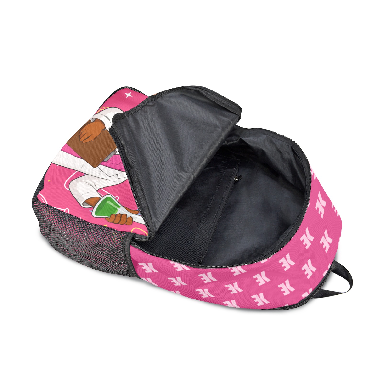 Signature Backpack, Nia, science, pink alternate