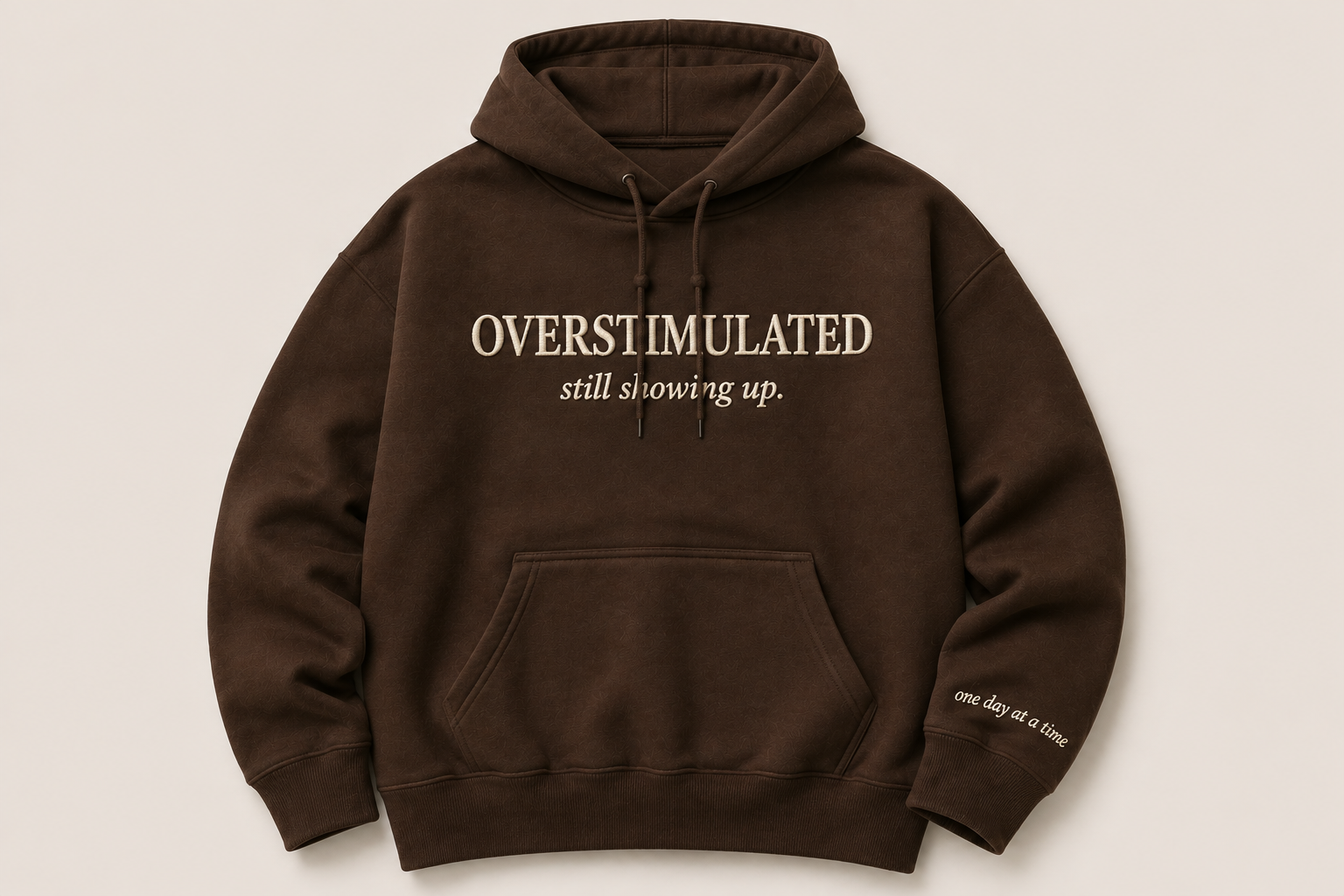 Overstimulated - Custom Embroidered Hoodie