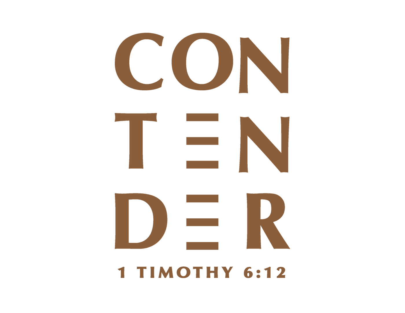 CONTENDER Tee