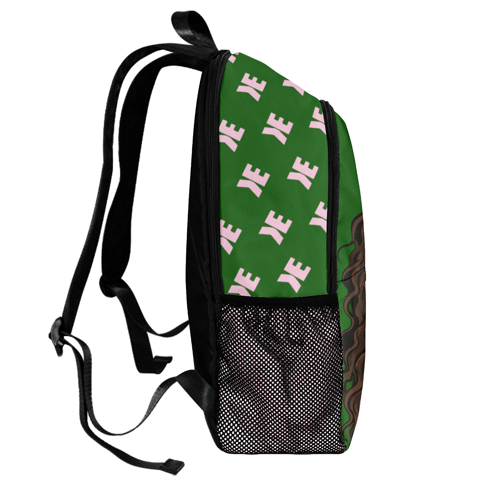 Signature Backpack, Chelini, green alternate