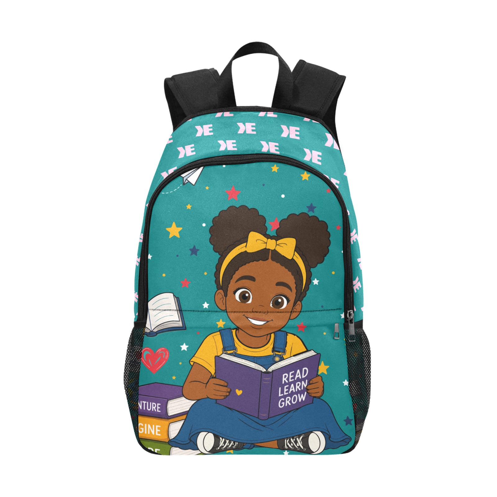 Signature Backpack, Harper, reader, teal