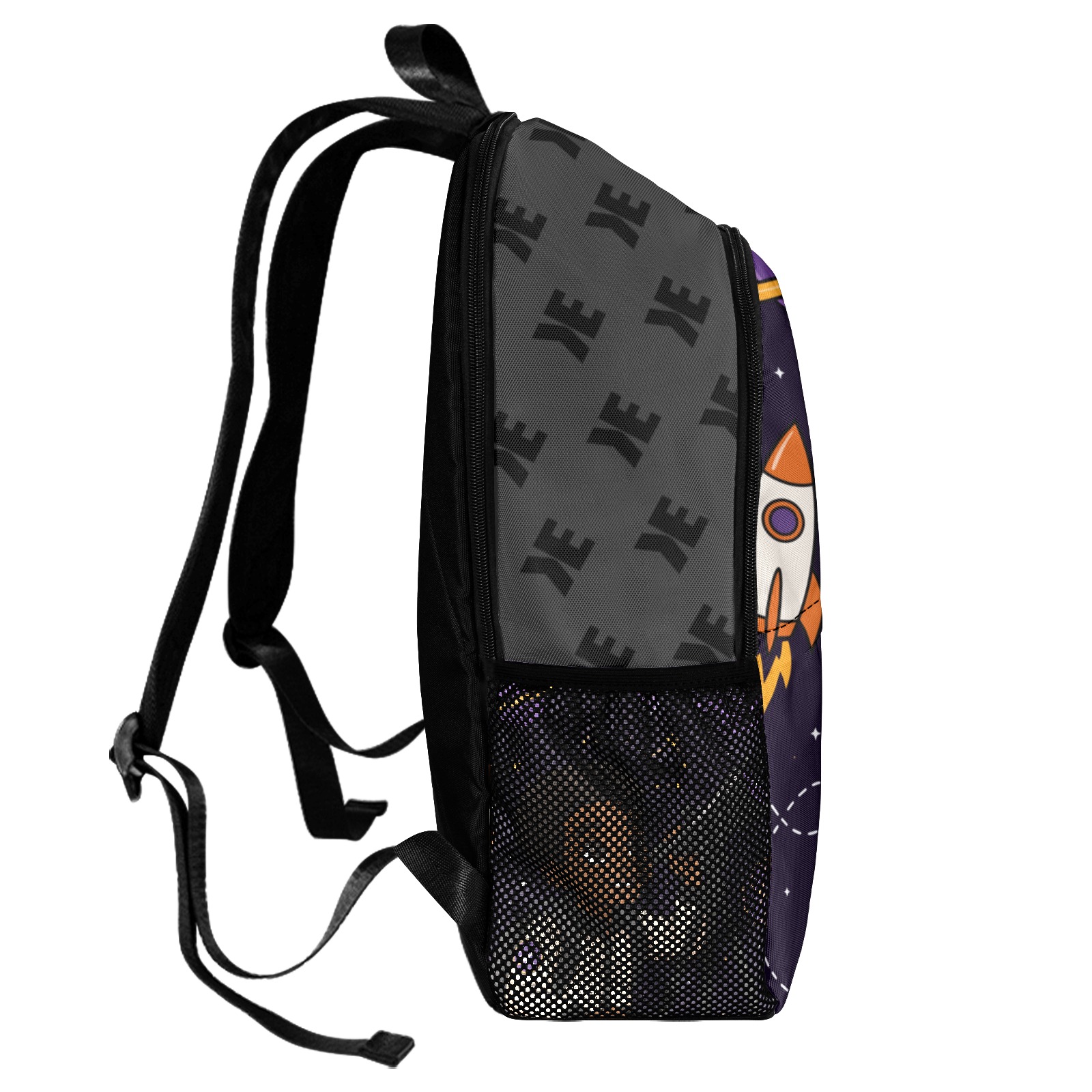 Signature Backpack, Mason, astronomy, grey alternate