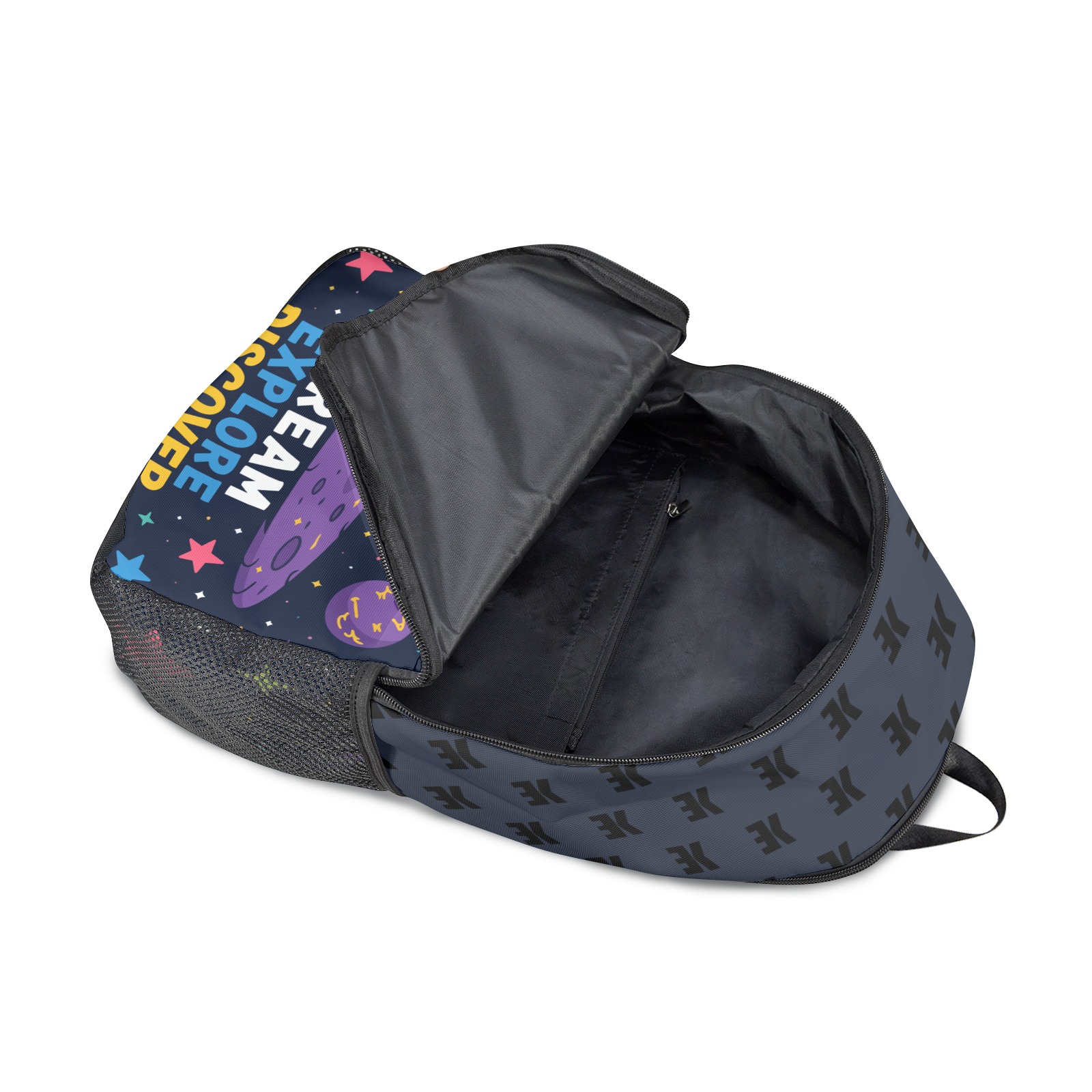 Signature Backpack, Spacejam, navy blue alternate