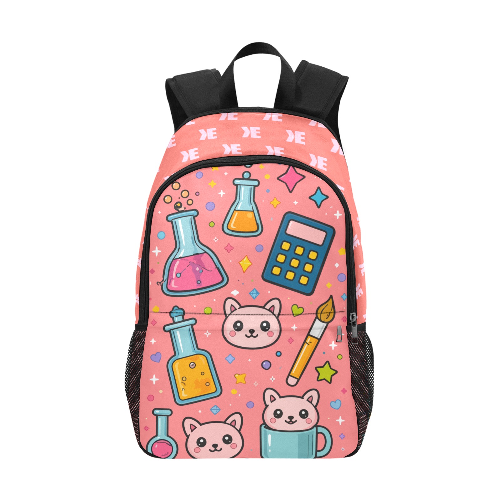 Signature Backpack, STEM Kawaii, dark peach