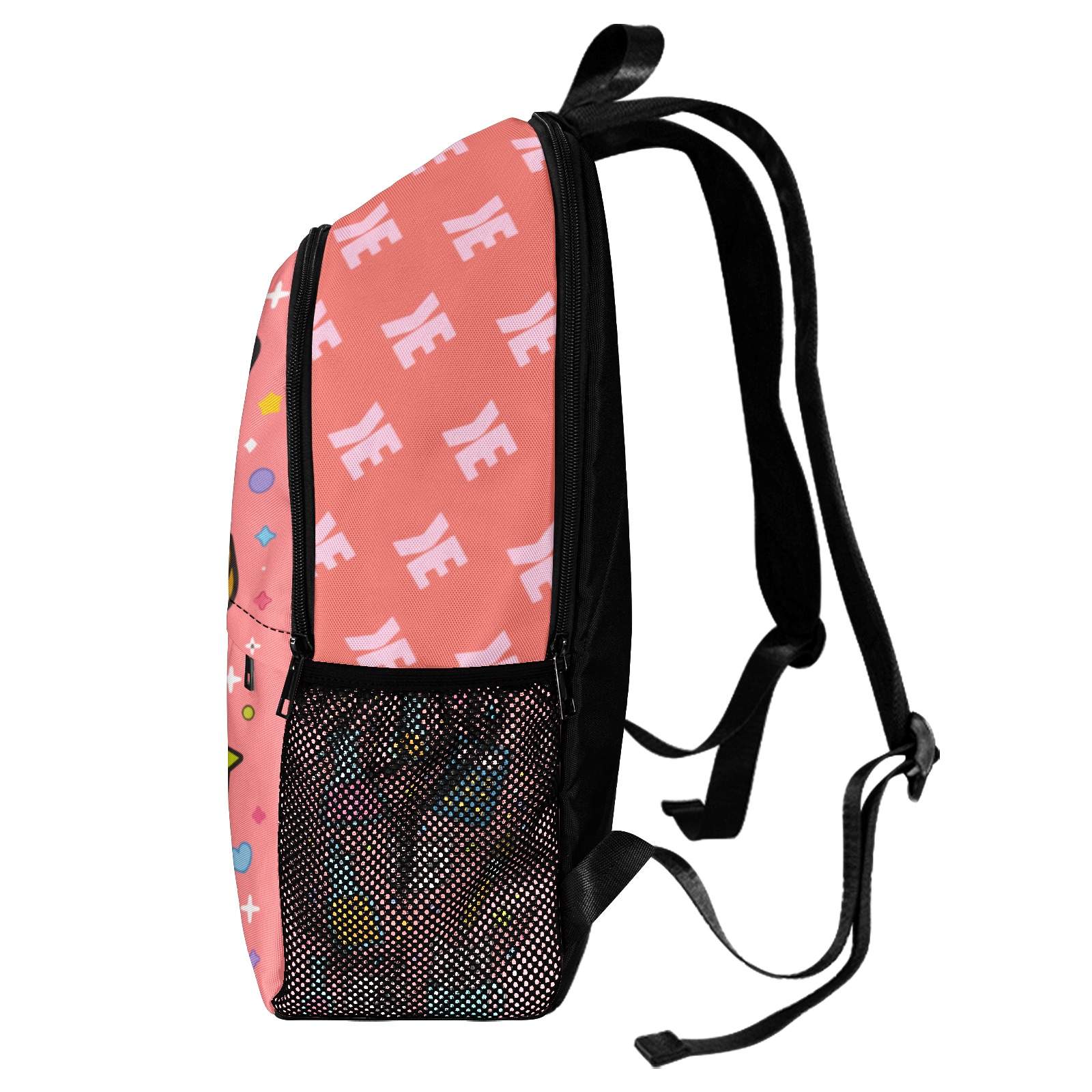 Signature Backpack, STEM Kawaii, dark peach alternate