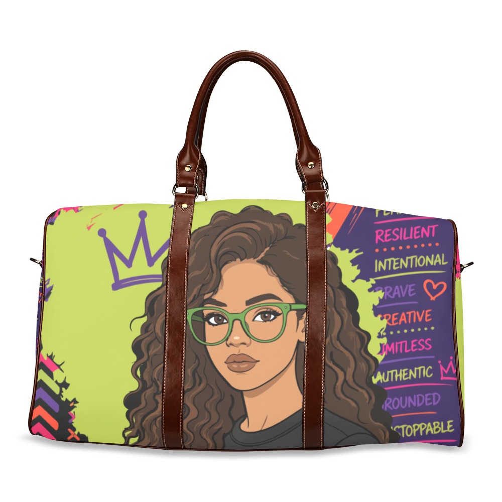 Signature Travel bag, Chelini, multi-graffiti