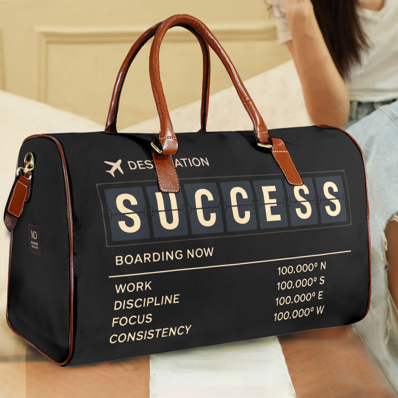 Signature Travel bag, Success, black